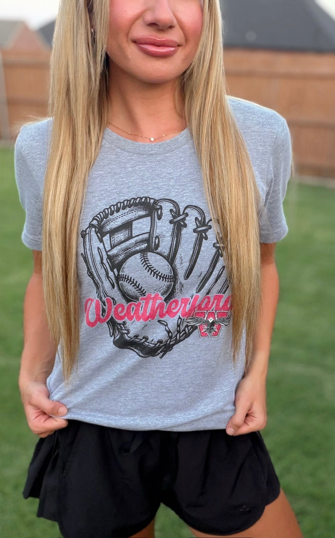 Weatherford baseball tee