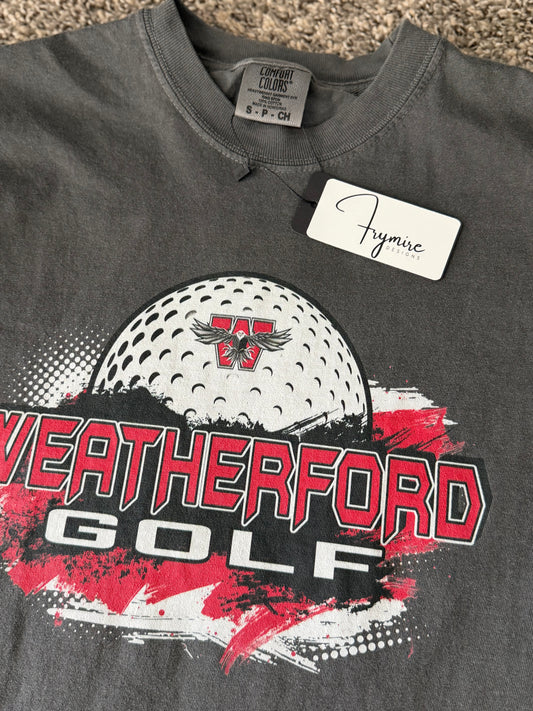Weatherford golf comfort colors tshirt