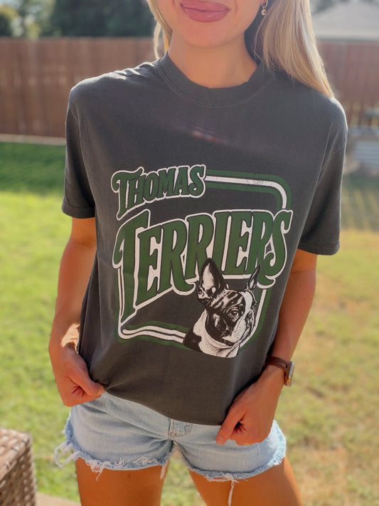 Thomas Terriers Retro Tee