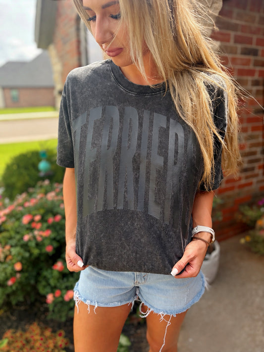 Black Terriers Zenana Acid Wash